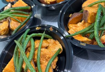 Grilled Chicken, Sweet Potato, Green Beans