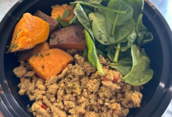 Ground Turkey, Sweet Potato, Green Beans