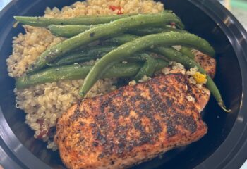 Salmon, Organic Quinoa, Green Beans